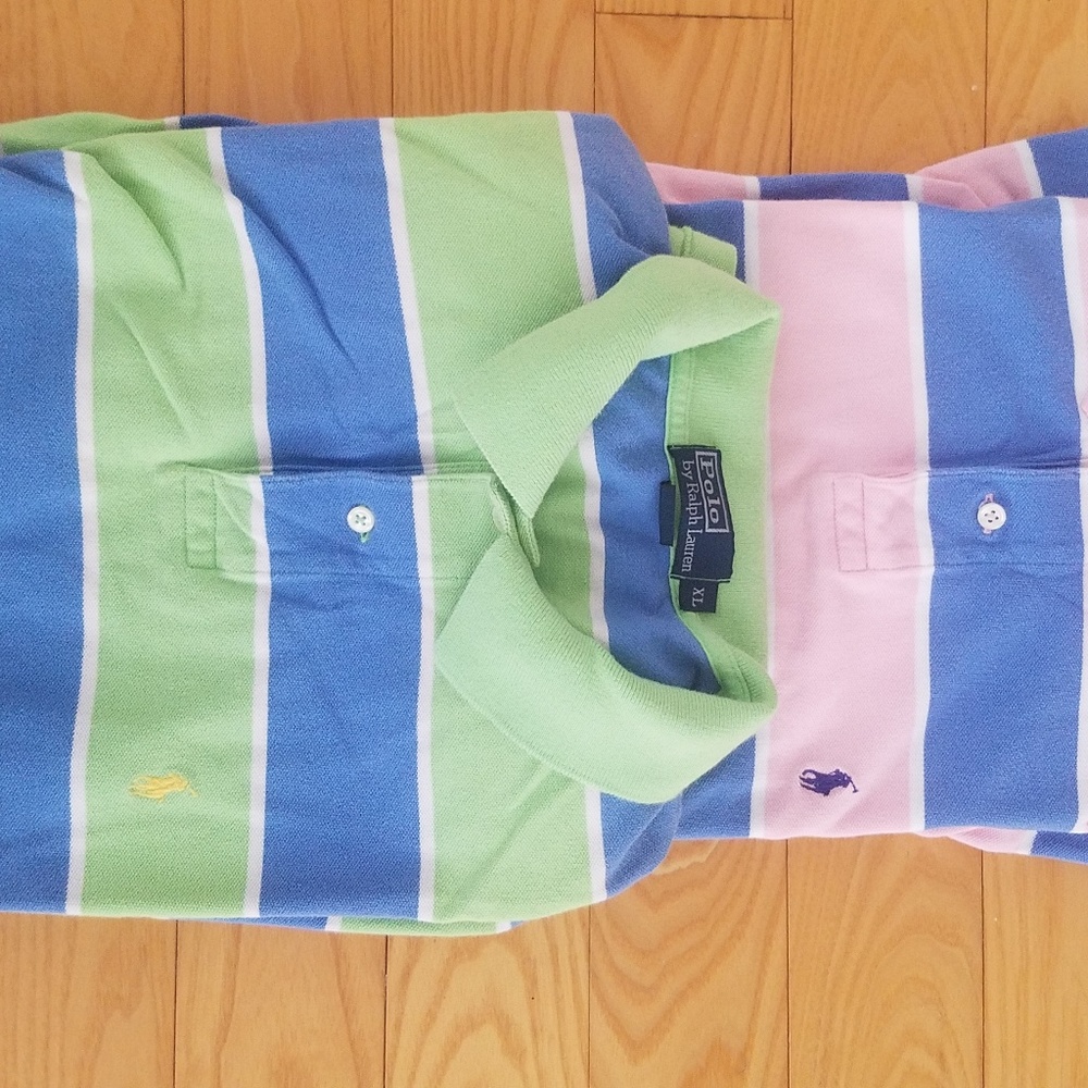 Lot of 2 Polo S/S shirts